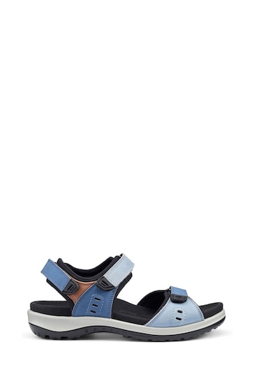 Hotter Blue Walk II Touch Fastening Regular Fit Sandals