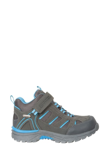 Mountain Warehouse Grey Junior Drift Waterproof Walking Boots