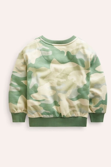 Boden Green Camo Tiger Sweatshirt