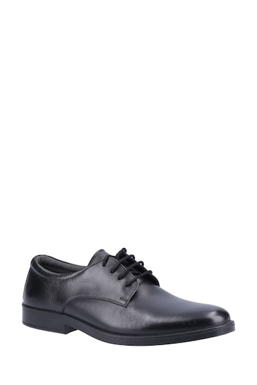 Hush Puppies Neal Lace-Up Black Shoes