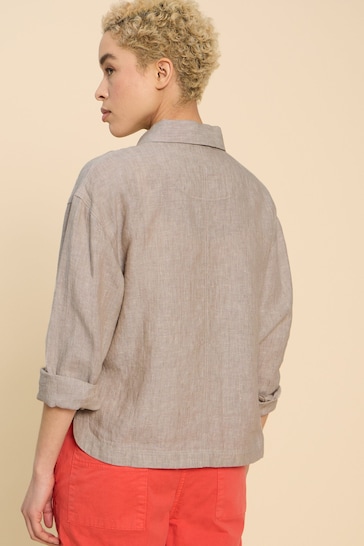 White Stuff Natural Carrie Linen Jacket