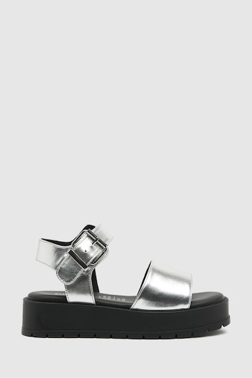 Schuh Junior Silver Trixie Chunky roger Sandals