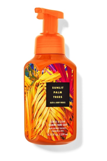 Bath & Body Works Sunlit Palm Trees Gentle and Clean Foaming Hand Soap 8.75 fl oz / 259 mL