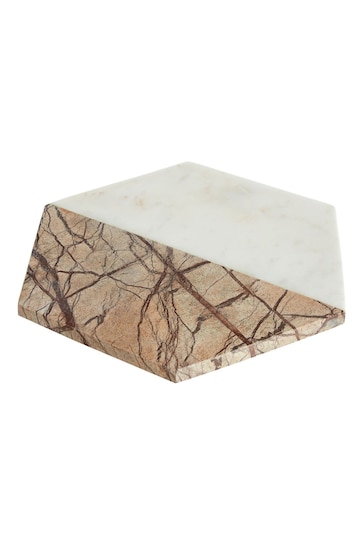 Maison by Premier Brown Marble Chopping Board