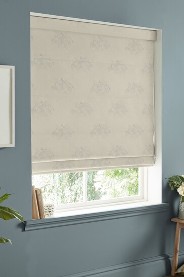 Sophie Allport Duck Egg Blue Vector Strawberry Made to Measure Roman Blinds