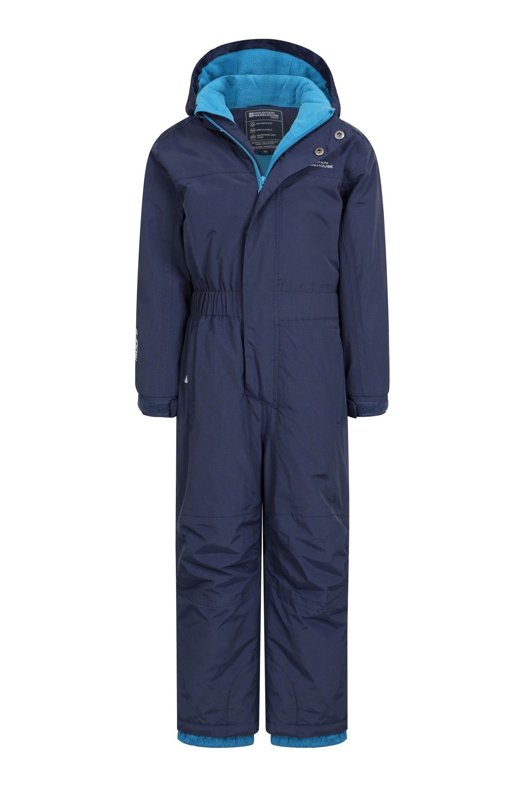 Mountain Warehouse Blue Cloud All In One Waterproof Snowsuit