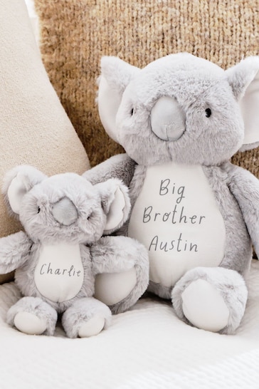 Personalised Koala  Baby Plush Toy Sibling Set by My 1st Years