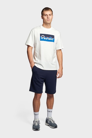 Penfield Mens Relaxed Fit Original Large Logo T-Shirt
