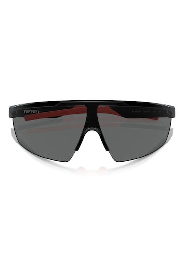Ferrari Scuderia Fz6005U Rectangle Black Sunglasses