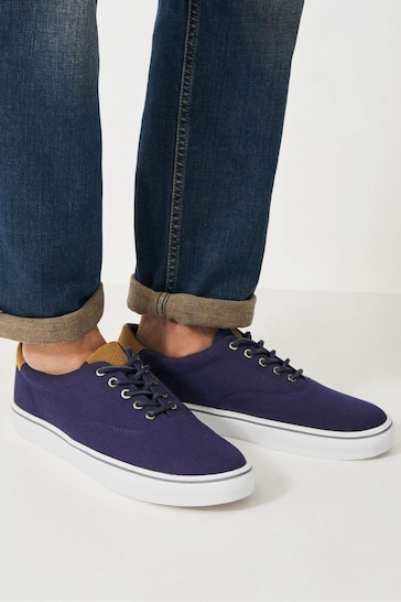 Crew Clothing Company Blue Trainers