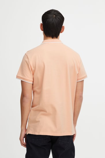 Blend Pink Pique Short Sleeve Polo Shirt