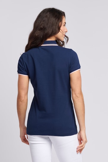 U.S. Polo Assn. Womens Regular Fit Pique Polo Shirt