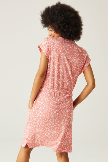 Regatta Pink Bayletta Mid Length Summer Dress