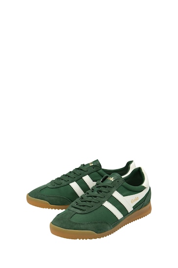 Gola Green Mens Tornado Lace-Up Trainers