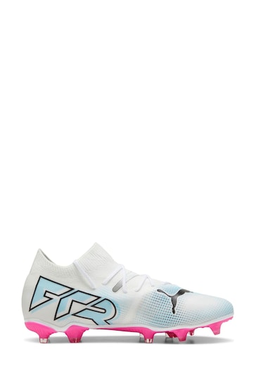 Puma White Womens Future 7 Match Fg/Ag Football Boots