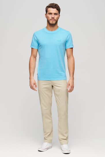 Superdry Nude Slim Tapered Stretch Chinos Trousers