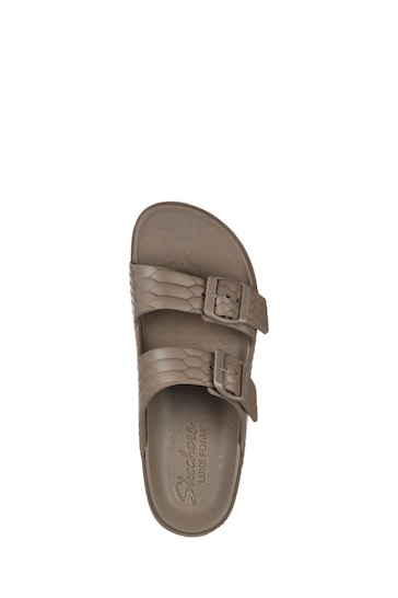Skechers Brown Cali Breeze 2.0 Royal Texture Sandals