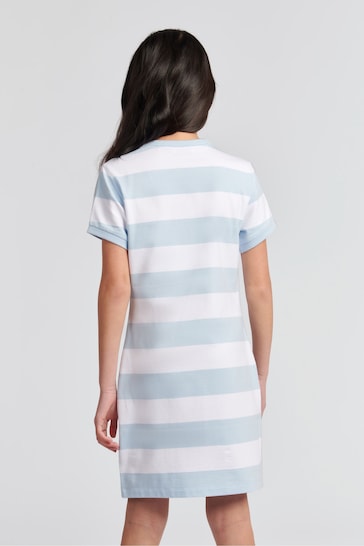 U.S. Polo Assn. Girls Striped T-Shirt Dress