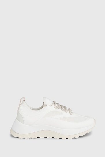 Calvin Klein Runner Lace-Up White Trainers