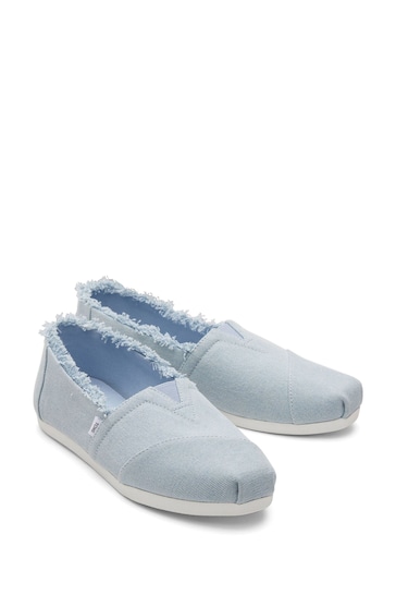 TOMS Blue Alpargata with Cloudbound The Shoes