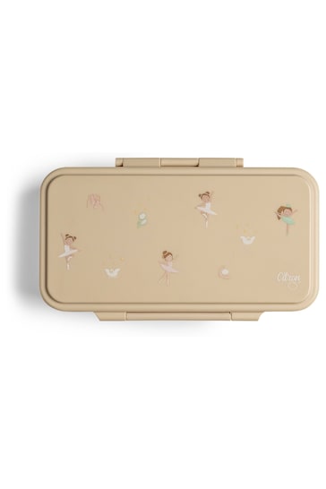 Citron Cream Lunch Box With Leakproof Lid  Mixfree Compartments