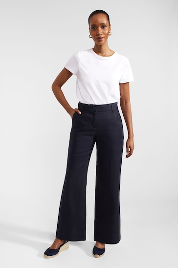 Hobbs Blue Petite Petite Lynn Trousers