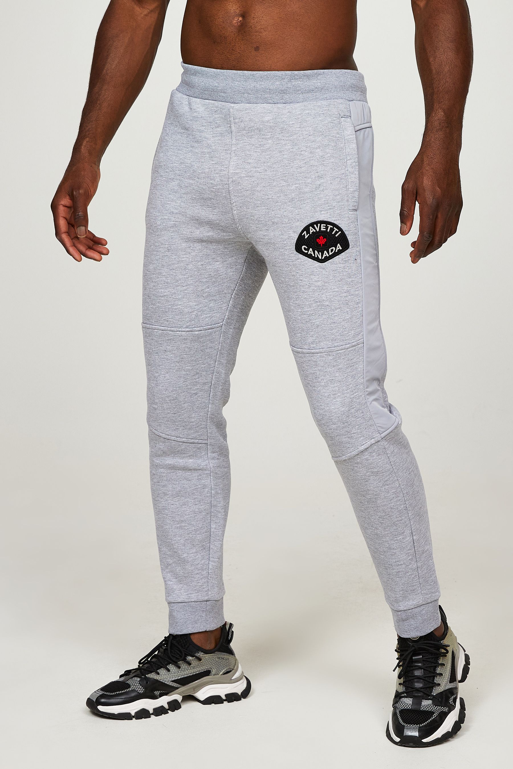 Buy Zavetti Canada Mens Grey Botticini Mesh Joggers from the Next UK online shop