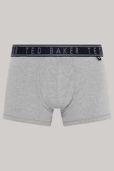 Ted Baker Blue Cotton Trunks 3 Pack