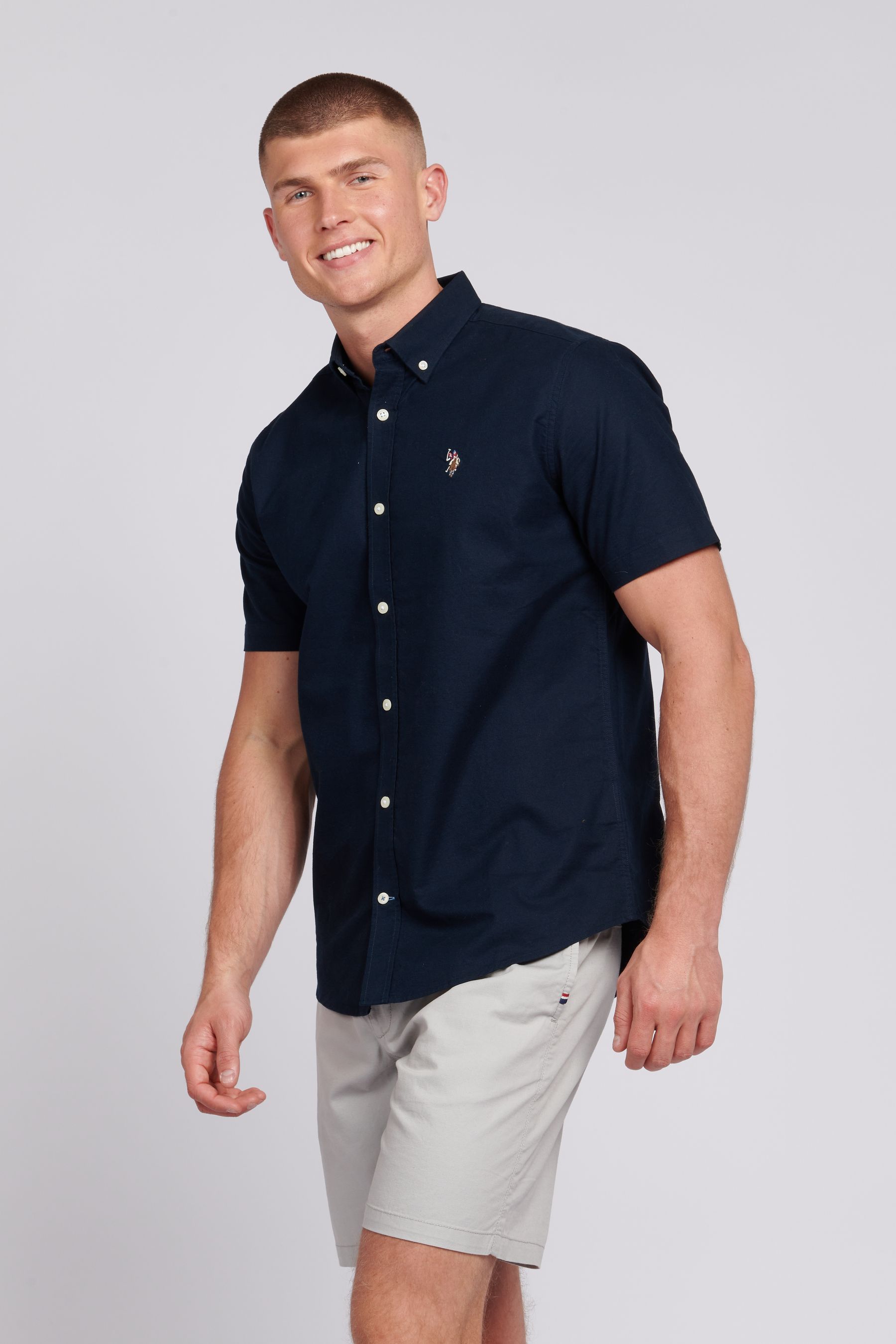 Polo short sleeve dress shirt deals