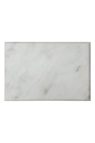 Interiors by Premier White Ziarat Marble Chopping Board