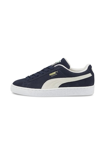 Puma Blue Suede Classic XXI Youth Trainers