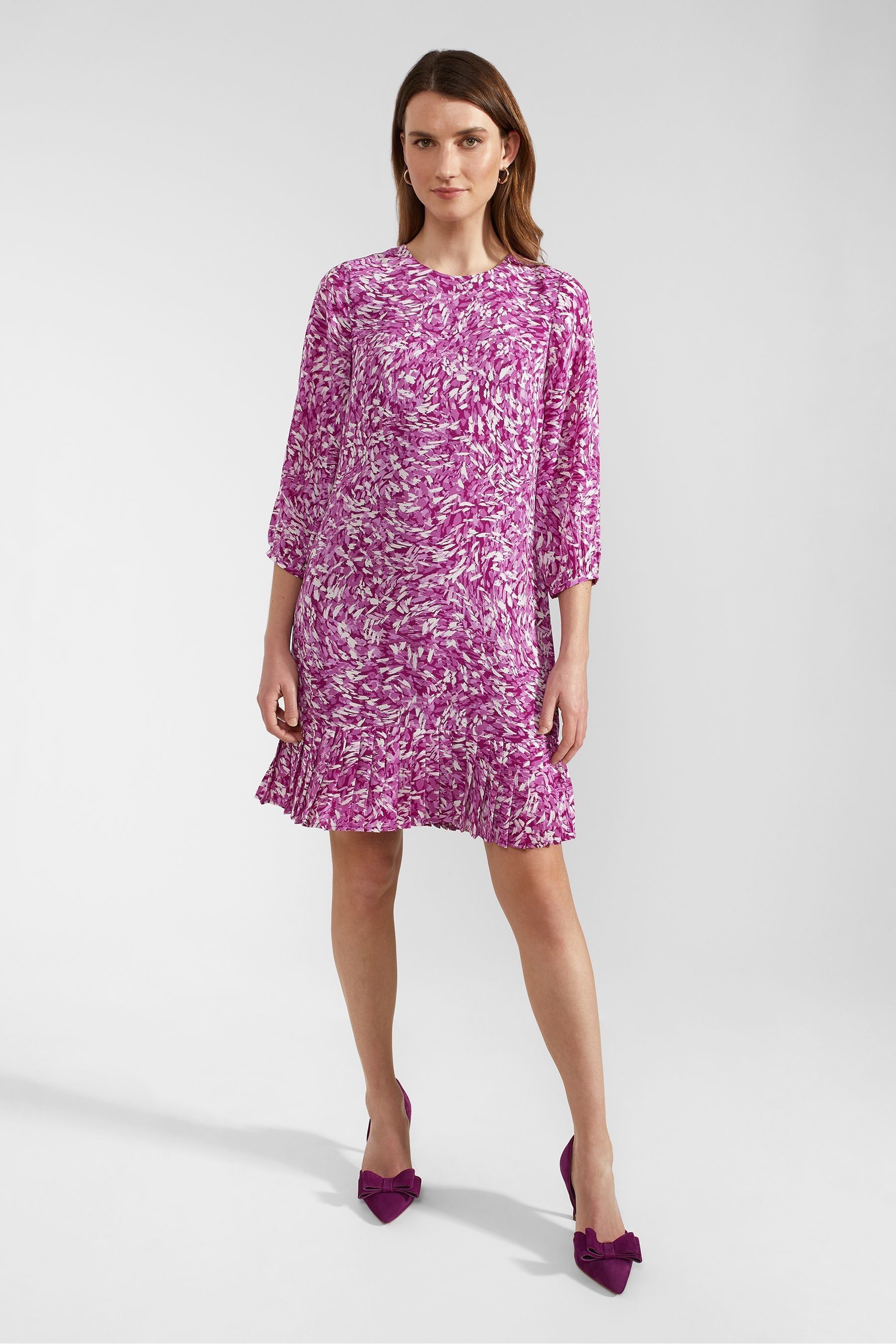 Hobbs lilac dress cheap
