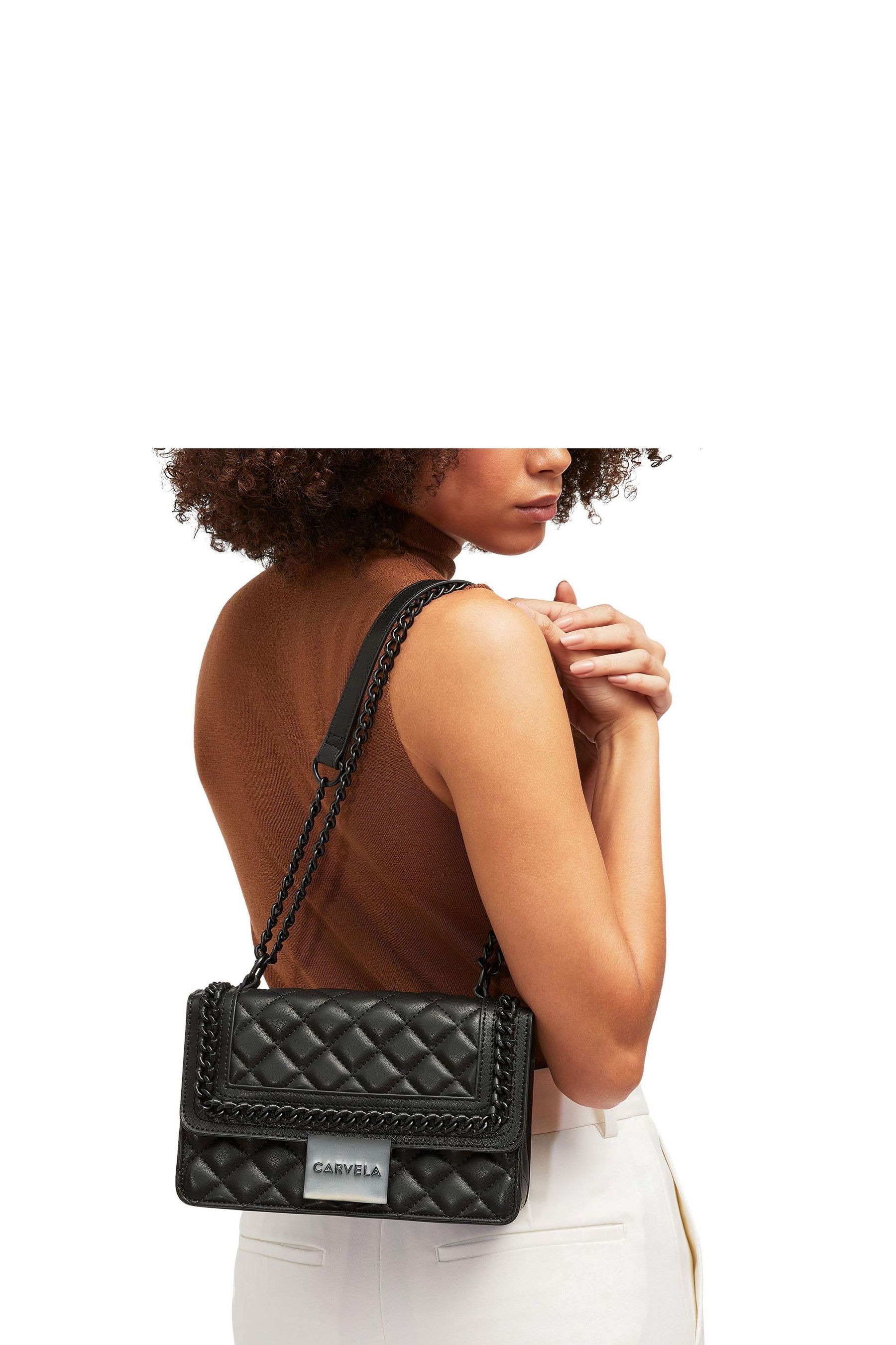 Buy Carvela Bailey Quilted Chain Shoulder Bag from the Next UK online shop