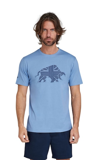 Raging Bull Blue Denim T-Shirt