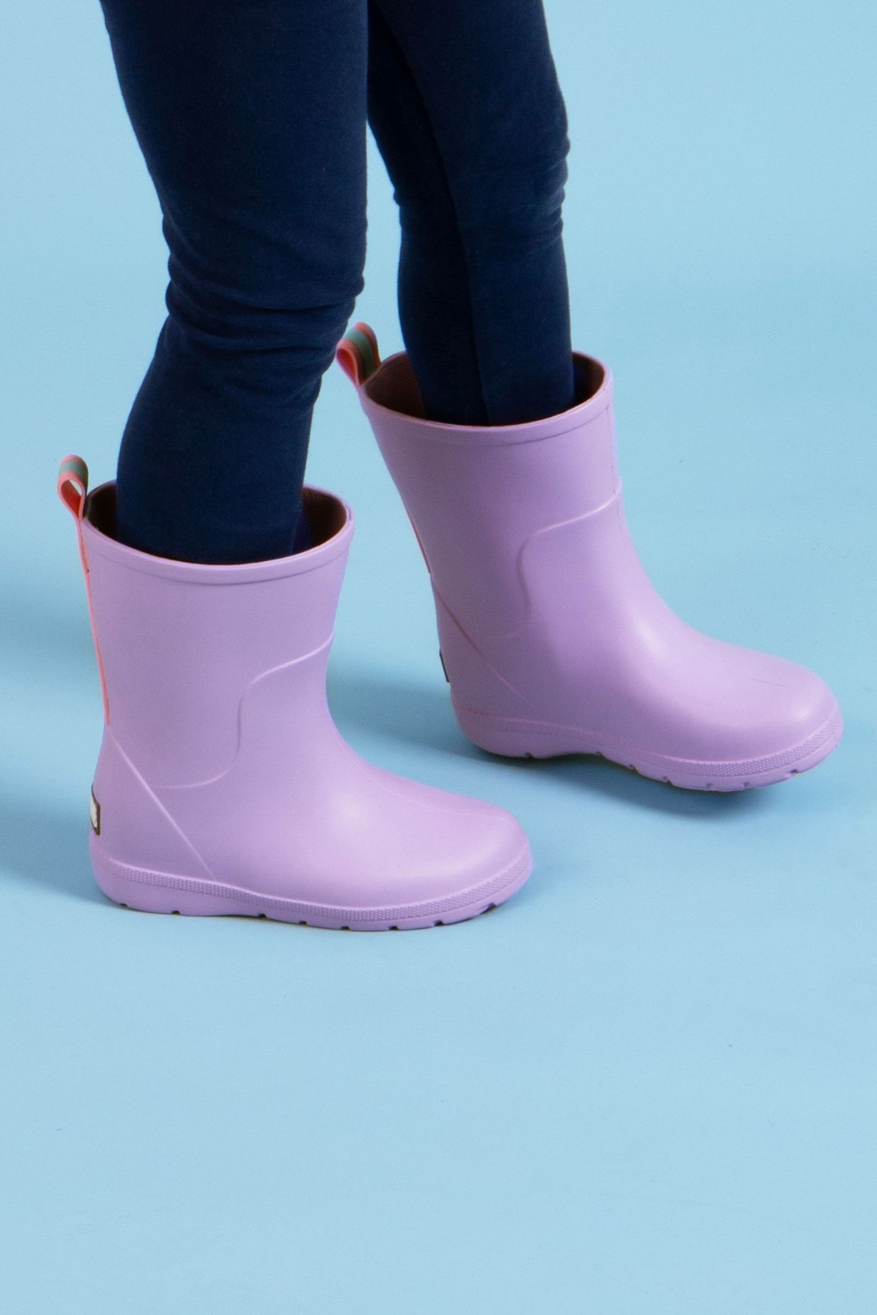 Childrens purple boots deals