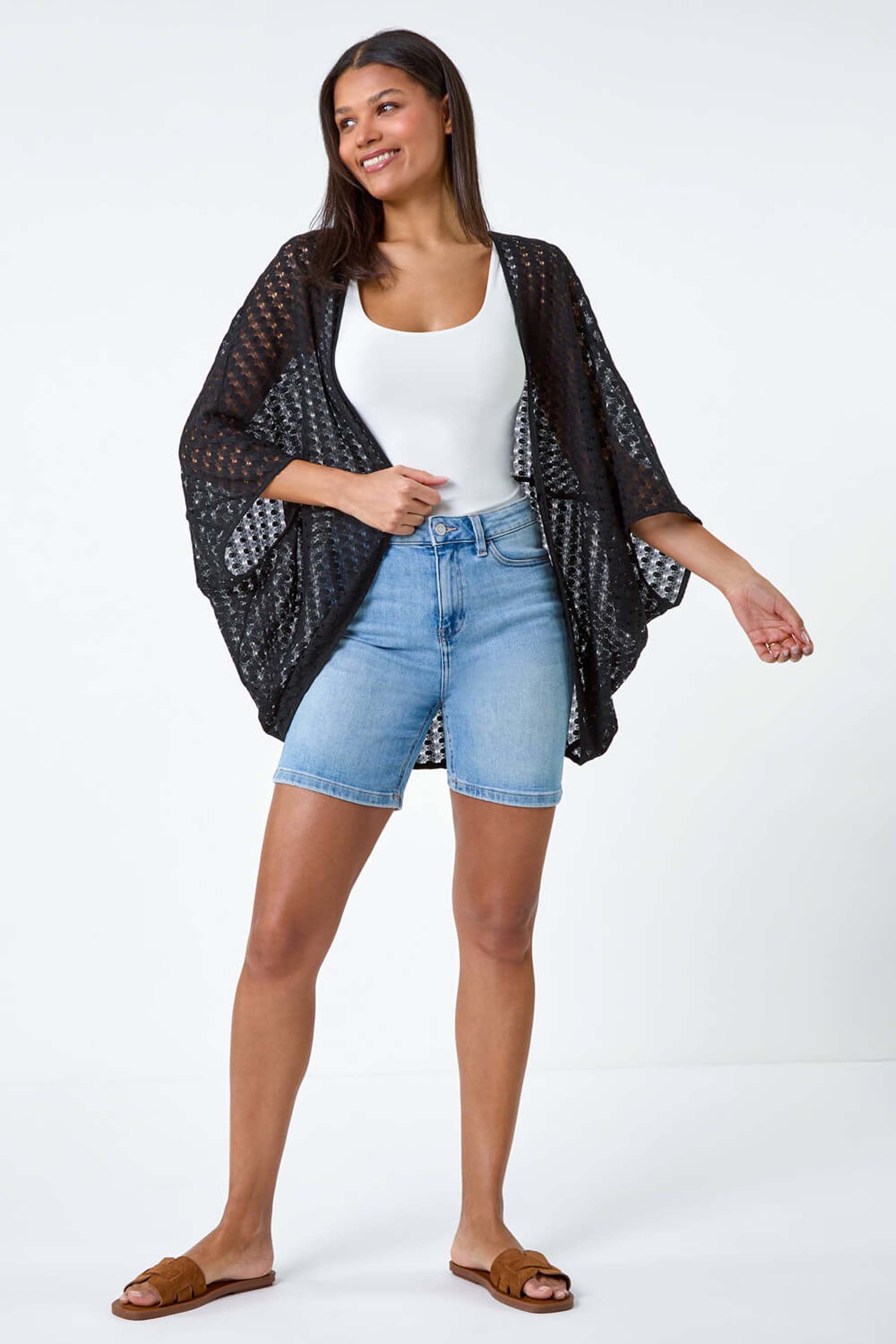Black cover up cardigan online