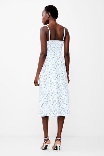 French Connection Camille Echo Crepe Strappy Dress