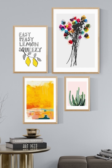 East End Prints Oak Summer Happiness Wall Set