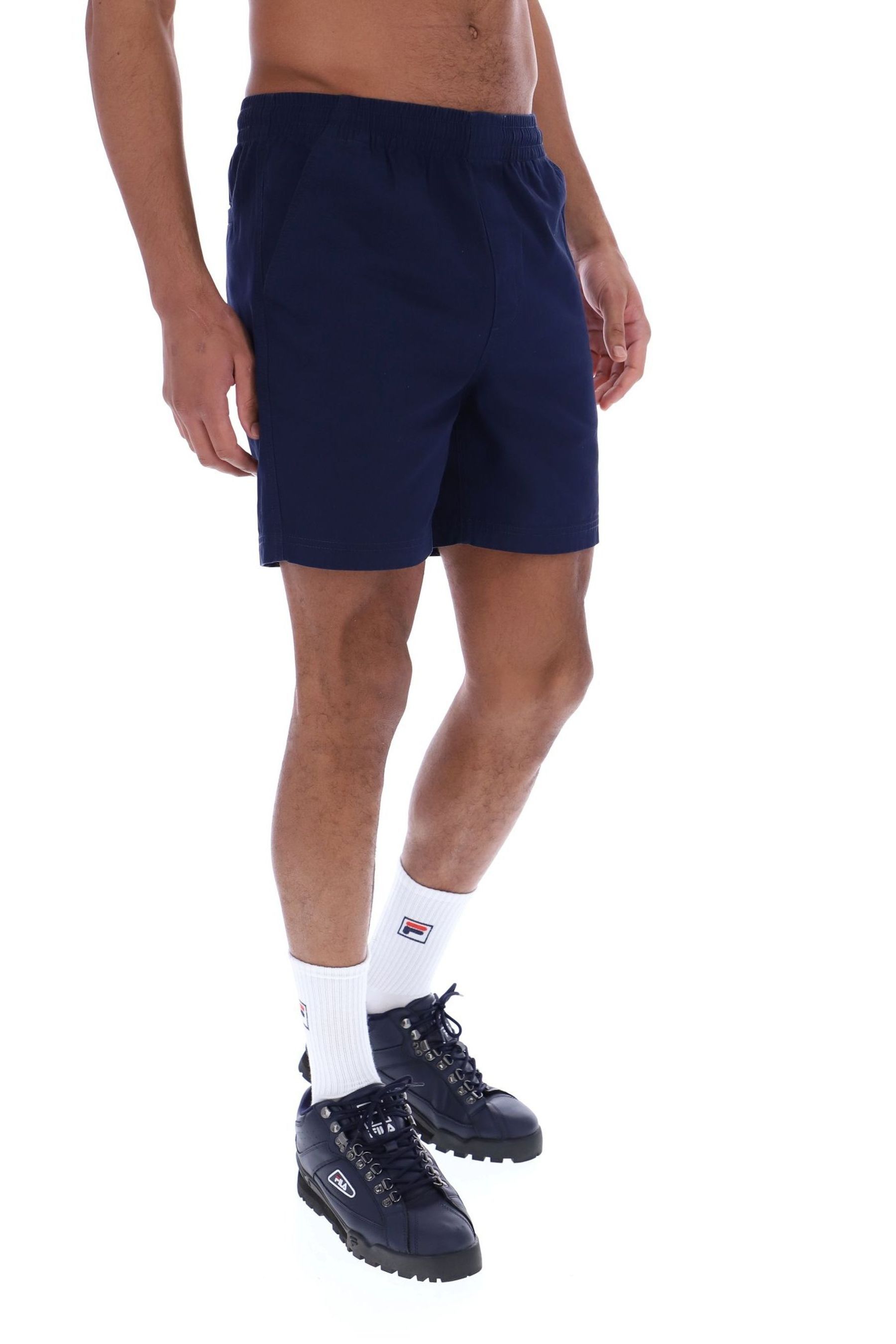 Buy Fila Blue 100 Cotton Venter Chinos Shorts from the Next UK online shop