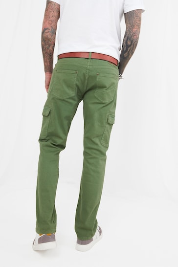 Joe Browns Green Full Of Action Combat Trousers