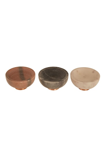 Maison by Premier Rose Gold Maison Dipping Bowls Set Of 3