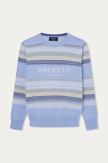 Hackett London Older Boys Blue Sweater