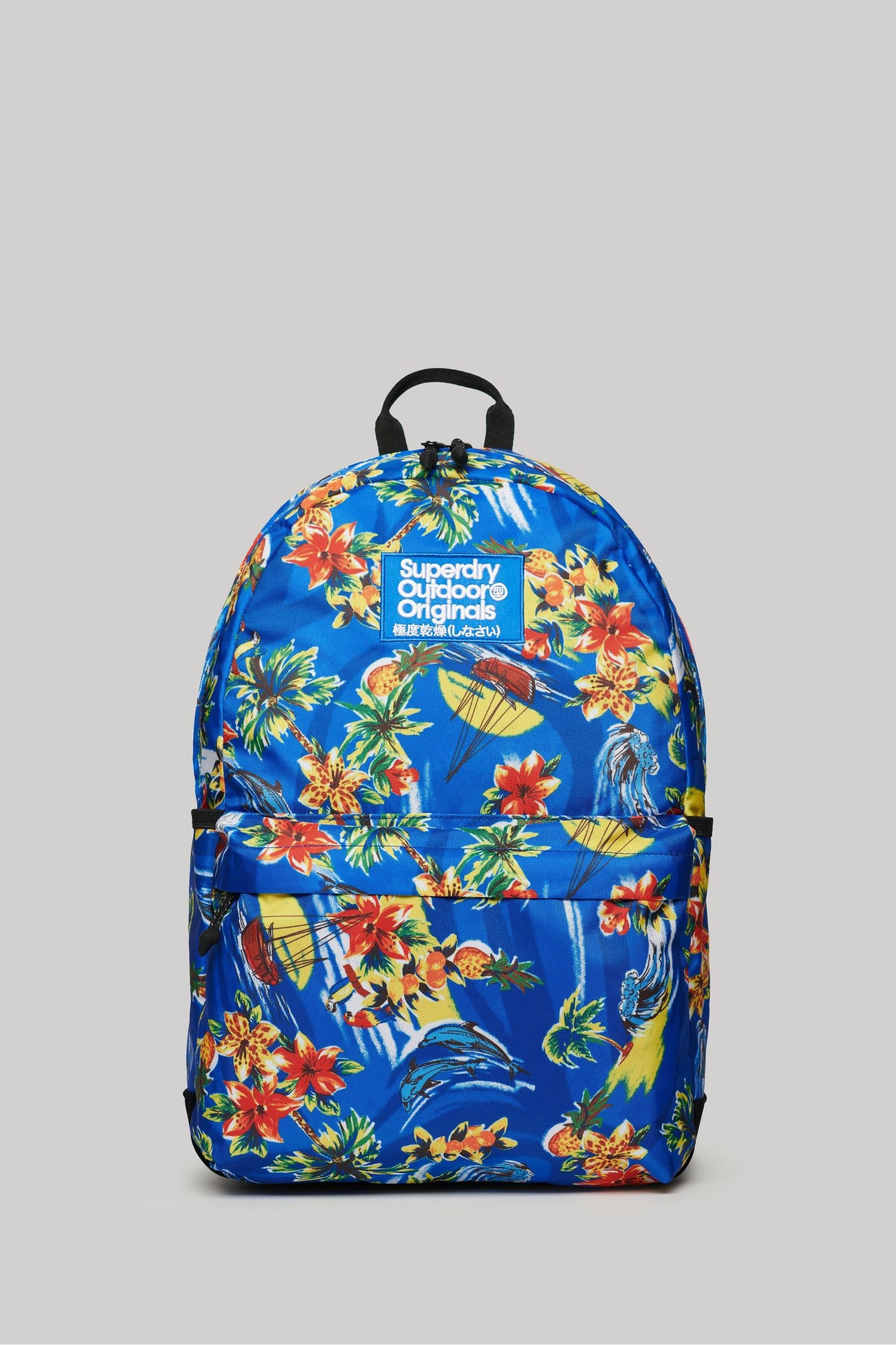 Buy Superdry Blue Printed Montana Backpack from the Next UK online shop