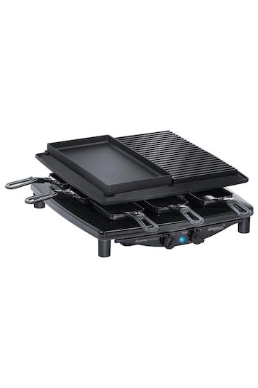 Callow Silver Delux  Raclette With Stone, Griddle and Plancha