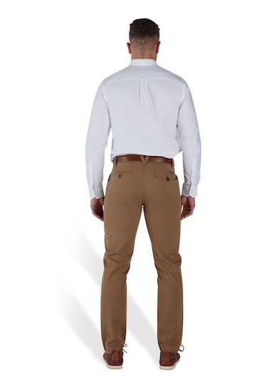 Raging Bull Tapered Chino Brown Trousers