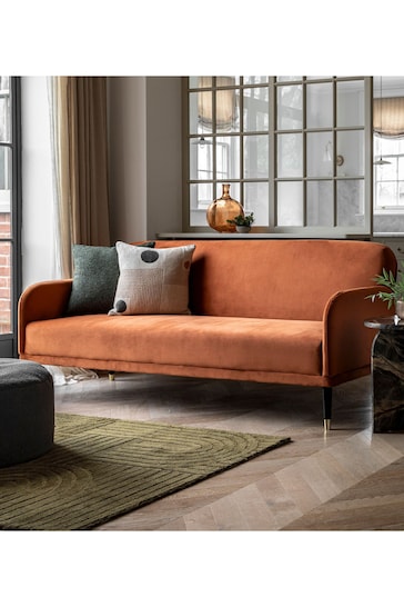 Gallery Home Orange Enfield Sofa Bed