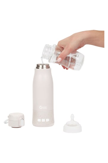Babymoov Mink Brown Moov Feed Autonomous Travel Rechargable Bottle Warmer