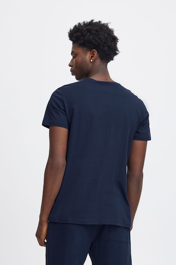 Blend Blue Striped Short Sleeve T-Shirt