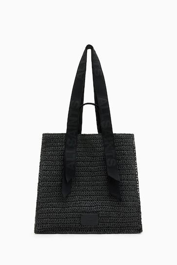 AllSaints Black Lullah N/S Tote Bag