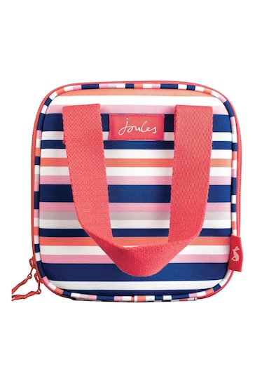 Joules Striped Square Lunch Bag